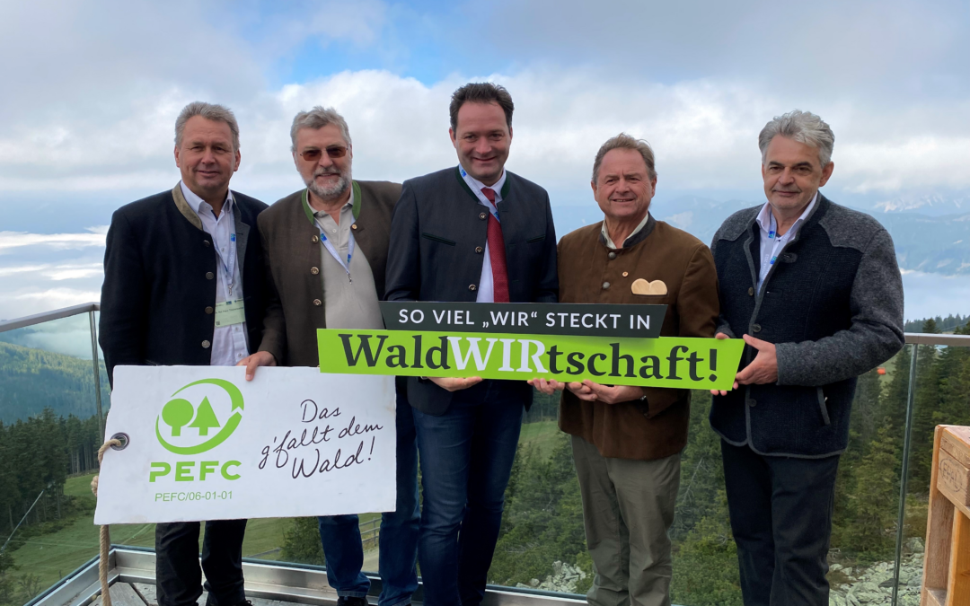 AUSTROFOMA 2023: Bundesminister Norbert Totschnig ebenfalls Teil vom ‚WIR‘ in WaldWIRtschaft