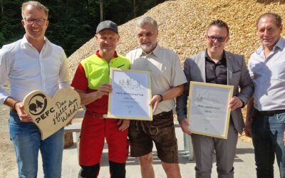 Schnifis setzt Meilenstein: Erste PEFC-Gemeinde in Vorarlberg
