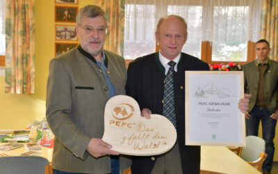 Stockenboi setzt Meilenstein: Erste PEFC-Gemeinde in Kärnten